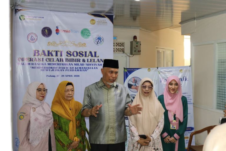 Bakti Sosial Operasi Celah Bibir dan Lelangit meriahkan MILAD ‘Aisyiyah ke-109