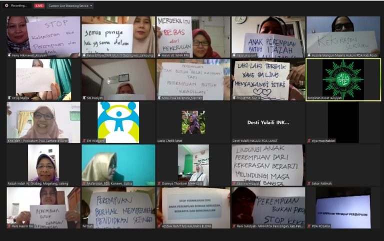 Entaskan Kekerasan Terhadap Perempuan, ‘Aisyiyah Dorong Posbakum Kawal Implementasi UU TPKS