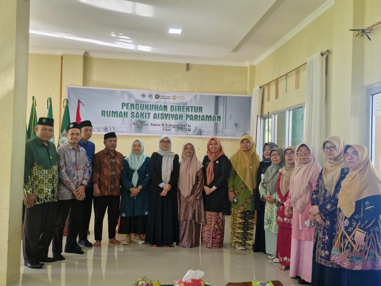 Direktur Pengganti Antar Waktu Rumah Sakit ‘Aisyiyah Pariaman Resmi Dikukuhkan PW ‘Aisyiyah Sumatera Barat